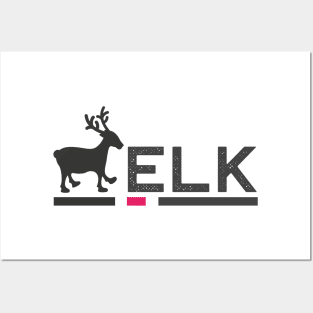 Bull elk Posters and Art